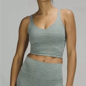 Lululemon Heathered Tidewater Align Tank Top Green